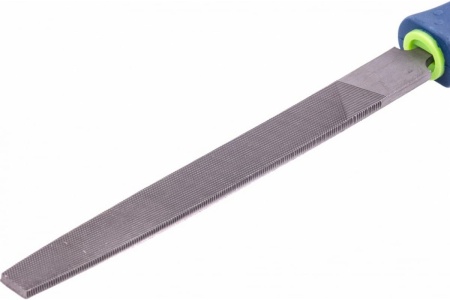 Плоский напильник, 150 мм, двухкомпонентная рукоятка, №2 СИБРТЕХ 16224