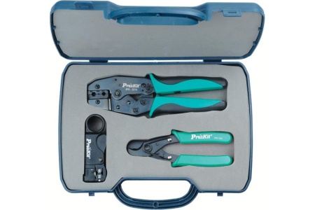 Набор инструментов для коаксильных кабелей ProsKit 6PK-3010 С00037166