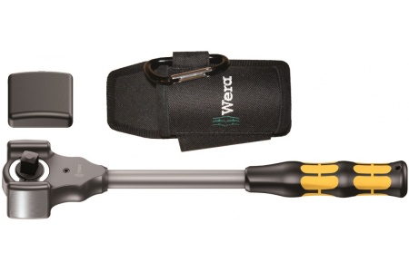Трещоточный ключ с функцией молотка Koloss 8002 C 1/2" Wera WE-003692