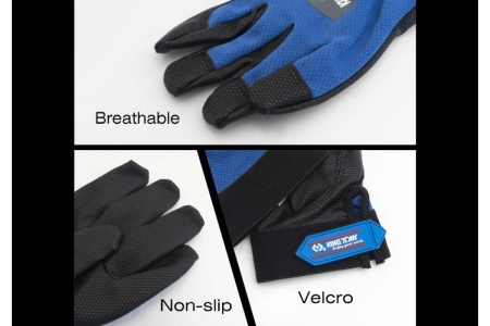 Универсальные перчатки с полиуретаном KING TONY р. XL 9TH41-XL