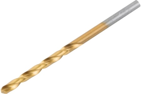 Сверло по металлу с титановым покрытием Profi 3.5x70 мм, 10 шт CUTOP 52-437 Сверло по металлу с титановым покрытием Profi 3.5x70 мм, 10 шт CUTOP 52-437