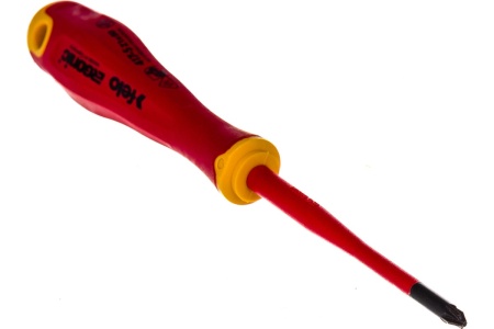 Диэлектрическая крестовая отвертка Felo Ergonic +/- E-SLIM Z 1X80 41719290