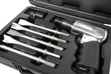 Пневматический отбойный молоток с комплектом зубил HANS 83097-5