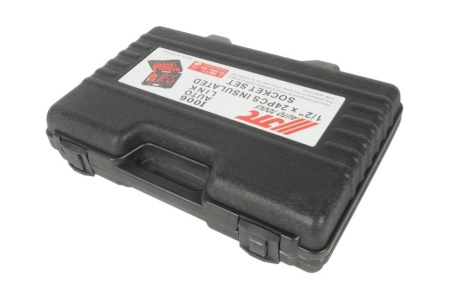 Набор инструментов для электроустановок 1/2" 10-24 мм с изоляцией 1000V (24 предмета, кейс) JTC I006