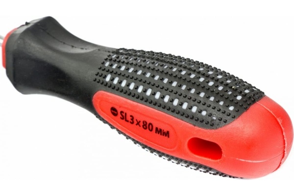 Отвертка SL3,0х80 мм MATRIX Fusion Anti slip 11406