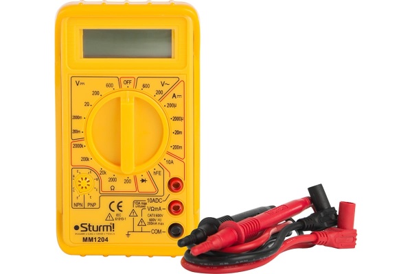 Мультиметр Sturm MM1204