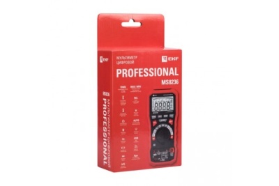 Цифровой мультиметр EKF MS8236 Professional In-180701-pm8236