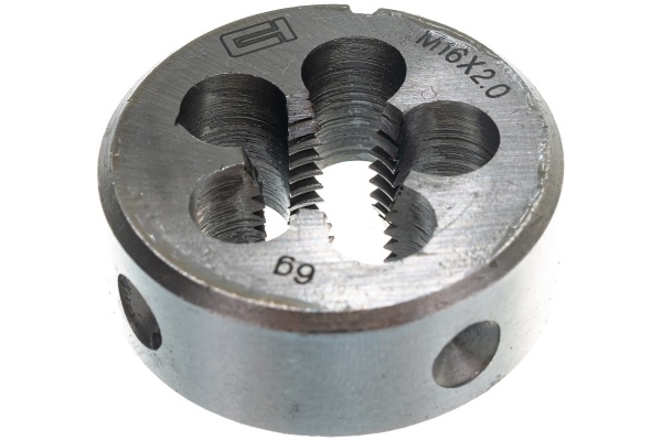 Плашка М16x2,0 мм СИБРТЕХ 77044