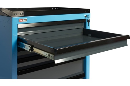 Инструментальная тележка ДиКом TS-800.05 синяя 12.0152-107 Инструментальная тележка ДиКом TS-800.05 синяя 12.0152-107