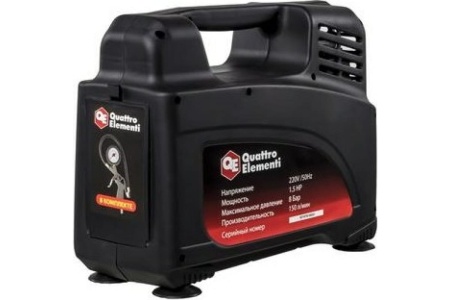 Поршневой безмасляный компрессор QUATTRO ELEMENTI KM 0-150 919-860