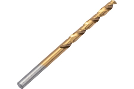 Сверло по металлу с титановым покрытием Profi 5x86 мм, 10 шт CUTOP 52-447