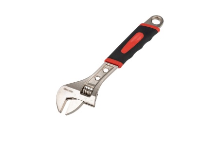 Разводной ключ с прорезиненной ручкой 250 мм WEDO WD239-10