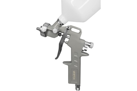 Краскораспылитель с пластмассовым бачком vertextools 0019-01