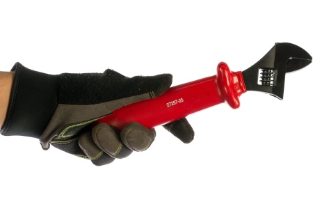 Разводной высоковольтный ключ 30мм, 250мм/10" Зубр ЭКСПЕРТ ЭЛЕКТРИК 27257-25_z01