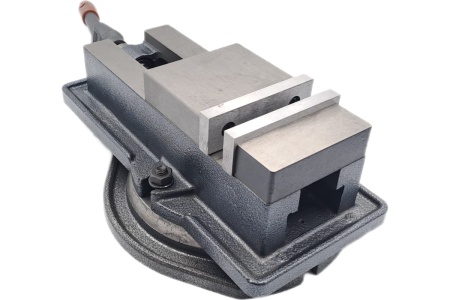 Станочные тиски TORNERI прецизионные поворотные L губок 100 мм, серия QM16100 Swivel 045757