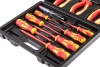 Набор инструментов HAMMER 602-013 диэлектрический, в кейсе, 11шт 599793