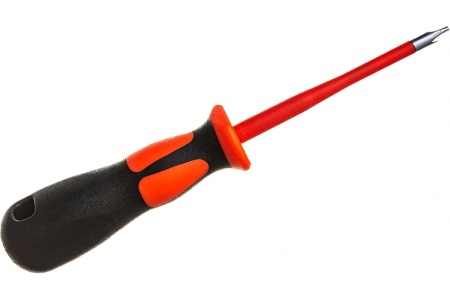 Диэлектрическая отвертка КВТ Слим PH2/FL2 100 78592