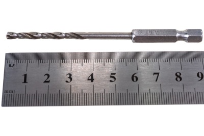 Сверло полированное по металлу (4х75 мм; HSS) FIT IT 34040