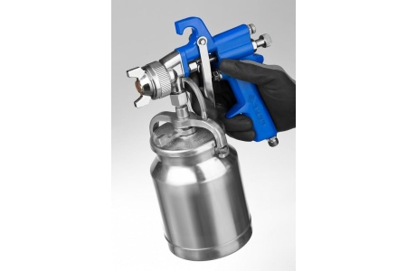 Пневматический краскопульт с нижним бачком ЗУБР Профессионал PRO 350N 1.8 мм 06451-1.8
