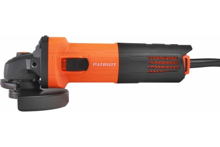 Углошлифовальная машина (УШМ) PATRIOT AG 125 тонкий корпус, пылезащищенная, диск 125 мм 110301125