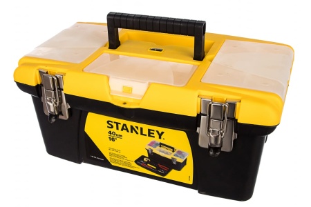 Ящик для инструмента JUMBO 16" TOOLBOX+TRAY Stanley 1-92-905 Ящик для инструмента JUMBO 16" TOOLBOX+TRAY Stanley 1-92-905