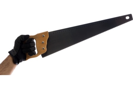 Ножовка по дереву средний зуб 500мм Biber Мастер 85663 тов-080817