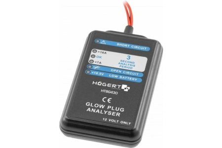 Тестер свечей накаливания HOEGERT TECHNIK HT8G430