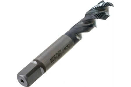 Метчик Partner трубный G1/4 HSSE, спиральная канавка 38, H6, TiAlN (серия TG01) 325140