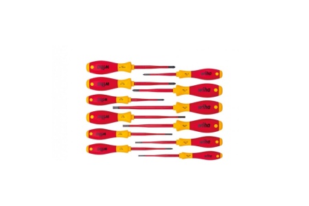 Набор отверток 12 штук WIHA SoftFinish electric slimFix 41003