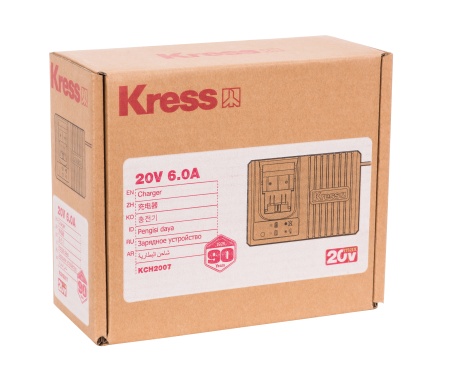 Зарядное устройство, KRESS, KCH2007, 20В 6A