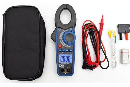 Токовые клещи с датчиком температуры СЕМ DT-3343 480397