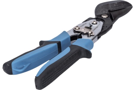 Строительные ножницы HOEGERT TECHNIK 250 мм, изогнутые, левые HT3B504