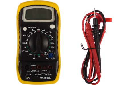 Цифровой мультиметр IEK Master MAS830L TMD-3L-830 3669447