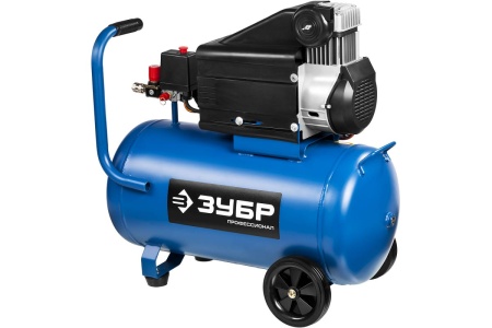 Поршневой безмасляный компрессор 230л/мин ЗУБР Профессионал ЗКП-230-50-2.5