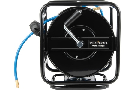Катушка ручная с пневмошлангом и брс (8х12 мм; 30 м) WIEDERKRAFT WDK-65723