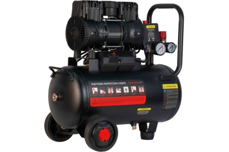 Компрессор VERTON air ac-24/260 230 В, 50 Гц, безмасляный, 260 л/м, 24л, 8б, 1,5 кВт, 2850 об/мин, рапид/быстросъем 01.13824.13923