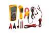 Комплект Fluke мультиметр-мегомметр + токовые клещи + пирометр 1587KIT/62MAX+ FC