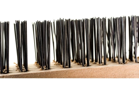 Кордщетка (ручная, 5-рядная, стальная, 290мм) КОБАЛЬТ 248-702