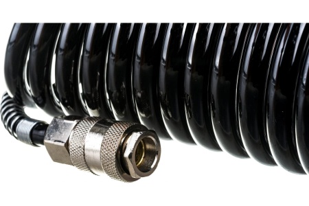 Шланг спиральный (10 м; 8х10 мм; 12 атм) для пневмоинструмента АвтоDело 42400 12921