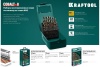 Набор сверл Kraftool по металлу 19 шт, 1-10 мм, HSS-Co 29656-H19 Набор сверл Kraftool по металлу 19 шт, 1-10 мм, HSS-Co 29656-H19