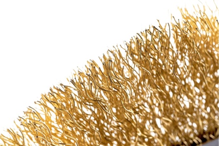 Корщетка для зачистки швов ПТК латунная щетка, пластиковая ручка 00000024493