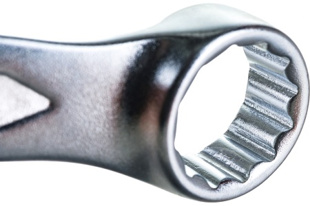 Комбинированный 12-гранный прямой ключ ROCKFORCE 17мм RF-75517