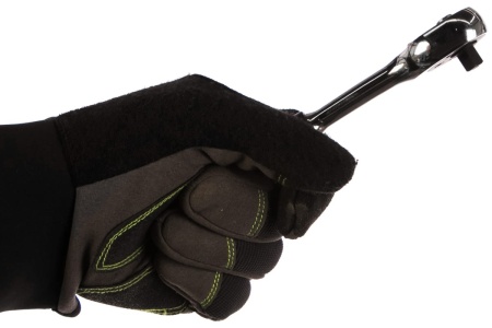 Трещотка с прямой резиновой ручкой ЭВРИКА 1/4 72-зубцовая ER-11472