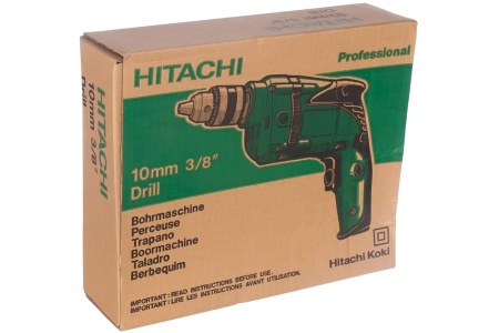 Безударная дрель Hitachi D 10 VC 2