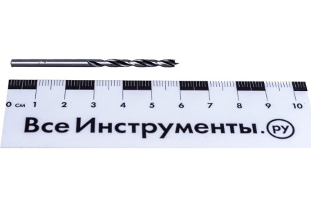 Сверло по дереву (2 шт; 3x60х33 мм; цилиндрический хвостовик) MATRIX 70201 Сверло по дереву (2 шт; 3x60х33 мм; цилиндрический хвостовик) MATRIX 70201