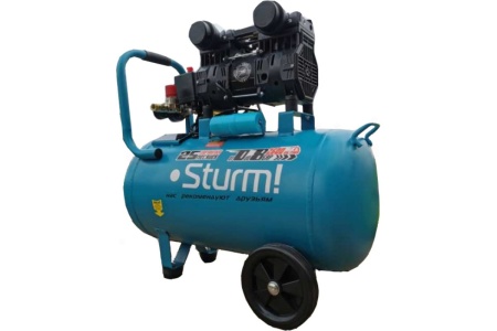 Компрессор Sturm безмасляный, бесшумный, профессионал, 1500Вт AC93250OL