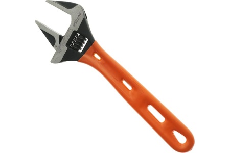 Разводной ключ Sturm 250мм, CrV сталь, увеличенный зев - 41мм, 1045-29-250