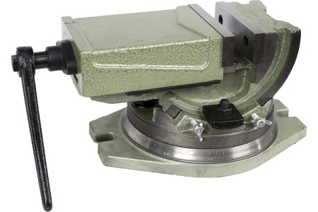 Станочные тиски MetalMaster ТСтП2хО100 прецизионные, 2-х осевые 18344