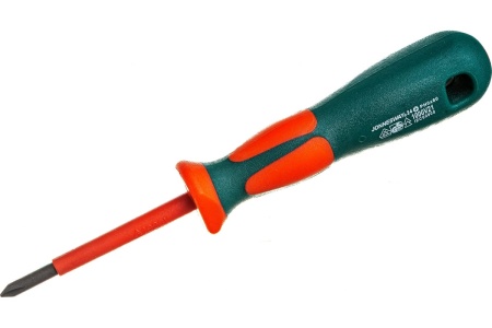 Стержневая крестовая диэлектрическая отвертка PH0х60 мм Jonnesway DV13P060 47466