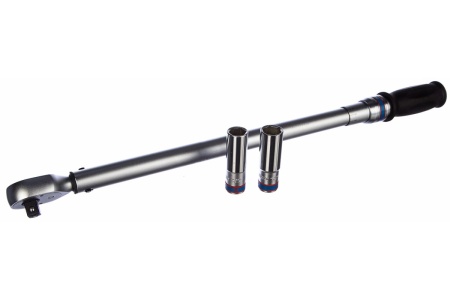 Динамометрический ключ KING TONY P34462-2DG, для левой и правой резьбы, 1/2", 60-340 Нм, футляр, в комплекте 2 торцевые головки Динамометрический ключ KING TONY P34462-2DG, для левой и правой резьбы, 1/2", 60-340 Нм, футляр, в комплекте 2 торцевые головки